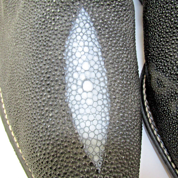 Wild West exotic genuine STINGRAY boots MENS size 11 EE main image 7